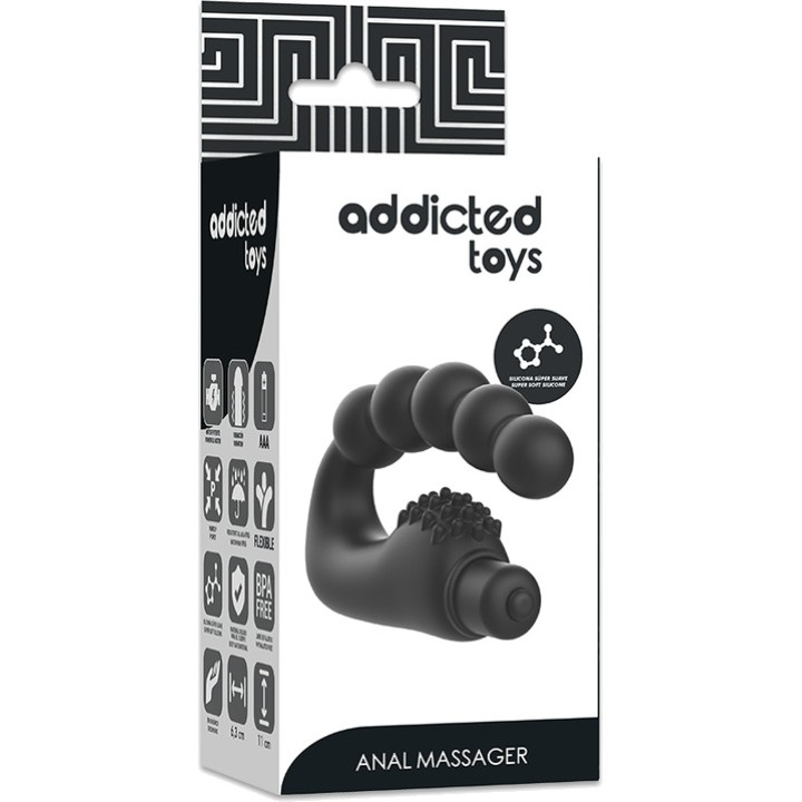 ADDICTED TOYS Anal próstata masszírozó vibrátor D-227617
