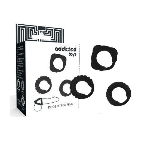set di 3 anelli per il pene 28812