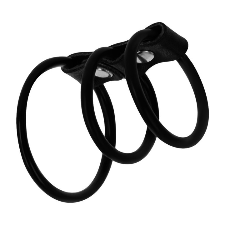 DARKNESS Set di 3 anelli flessibili per il pene D-226730