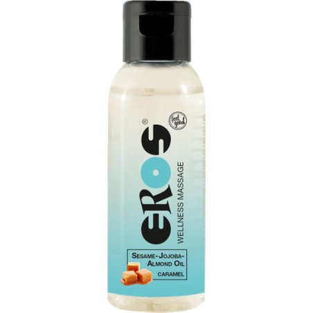 massageolie met eetbare caramel smaak wellness-50ml