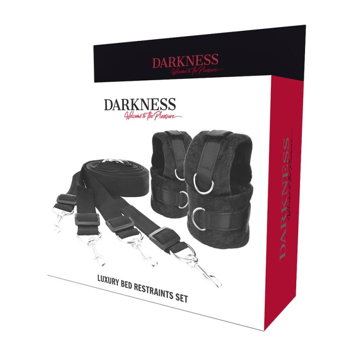 DARKNESS Ensemble de sangles pour le lit D-226694