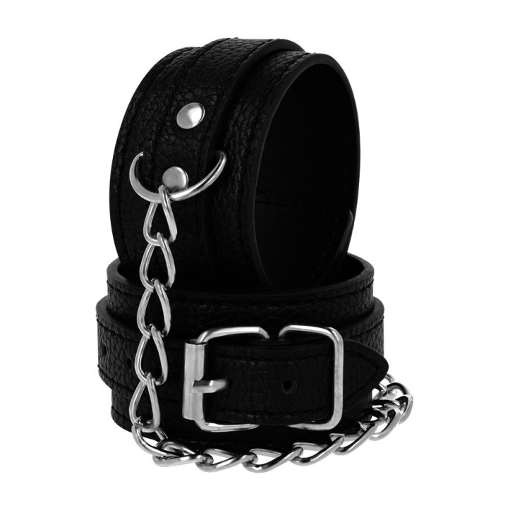 DARKNESS Leather restraints with texture LEATHER-32437
