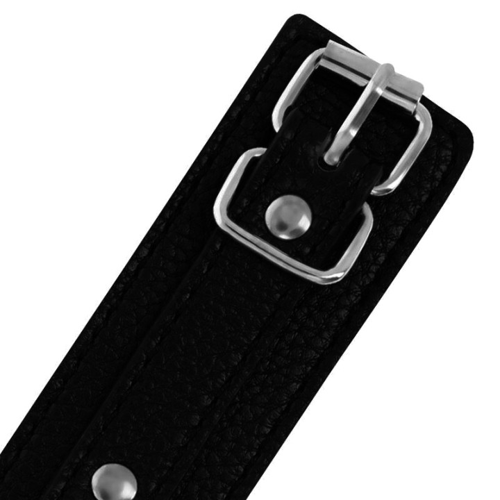 DARKNESS Leren polsen met textuur LEATHER-32437 D-226691