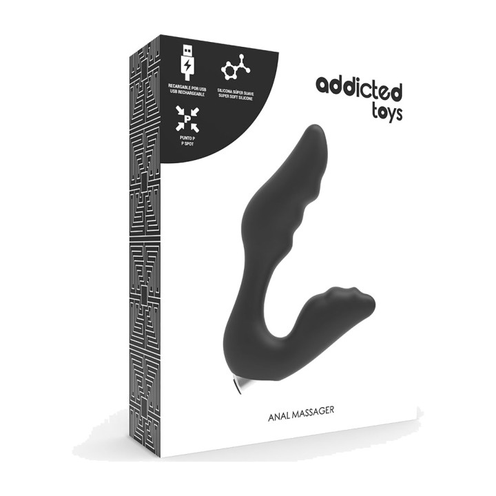 ADDICTED TOYS Wibrator prostatyczny ładowalny model 6 27872