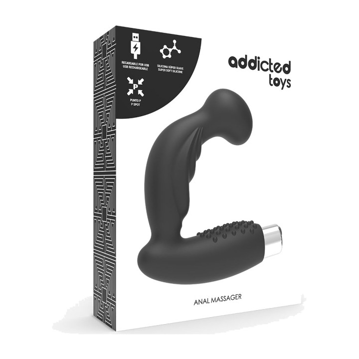 ADDICTED TOYS Vibrator prostatic recarregabil model 3 27869