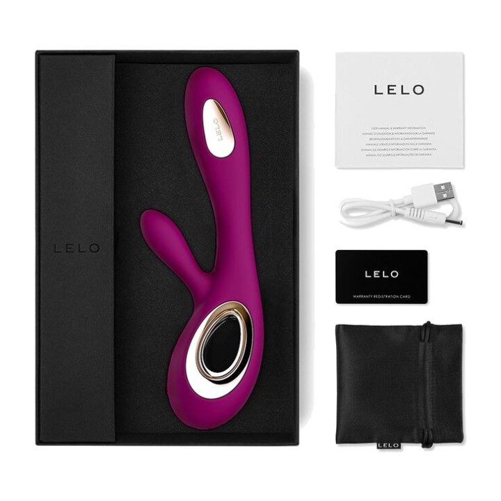 LELO Vibratore con stimolatore anale SORAYA-WAVE D-223490VAR