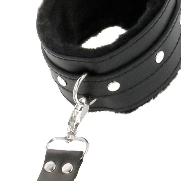 DARKNESS Esposes de cuir per peus i mans HOGTIE-27798