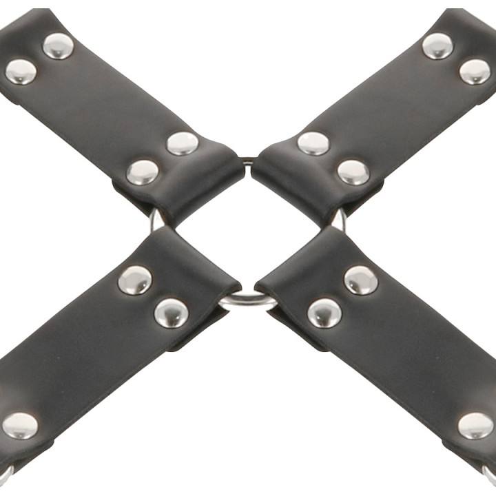 DARKNESS Algemas de couro para pés e mãos HOGTIE-27798
