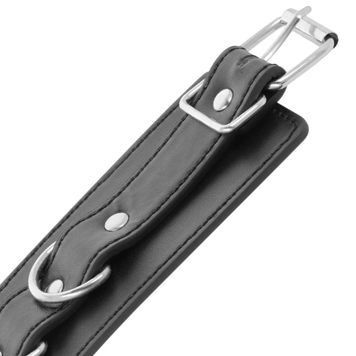 DARKNESS Järnspärrar med läderband för anklets D-221233