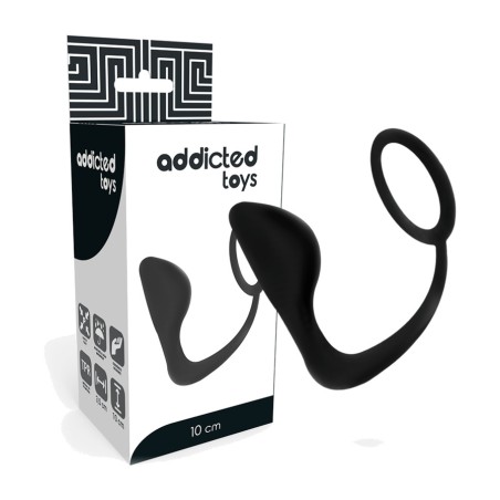 plug anal con anillo para pene
