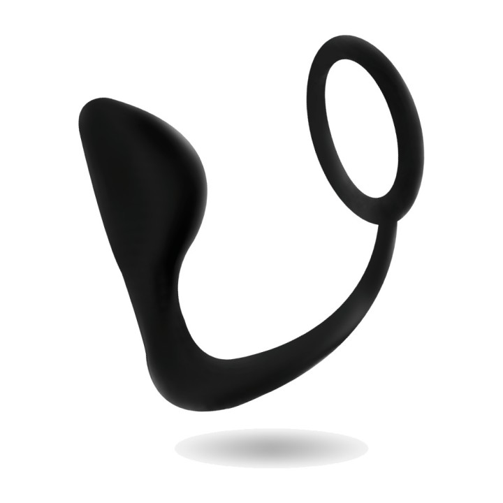 ADDICTED TOYS Anal plug with penis ring D-222073