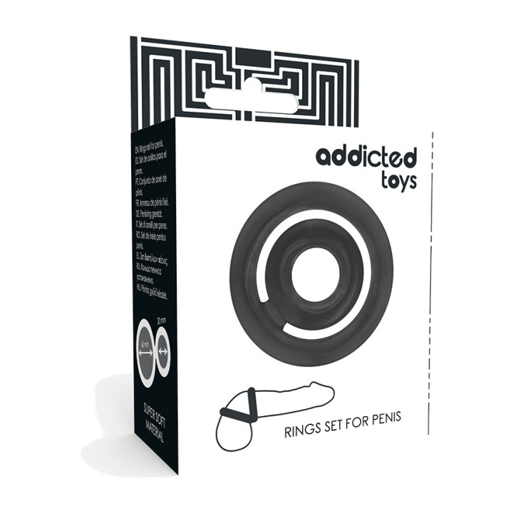 ADDICTED TOYS Penisring Set POTENZ-28814 D-222069VAR