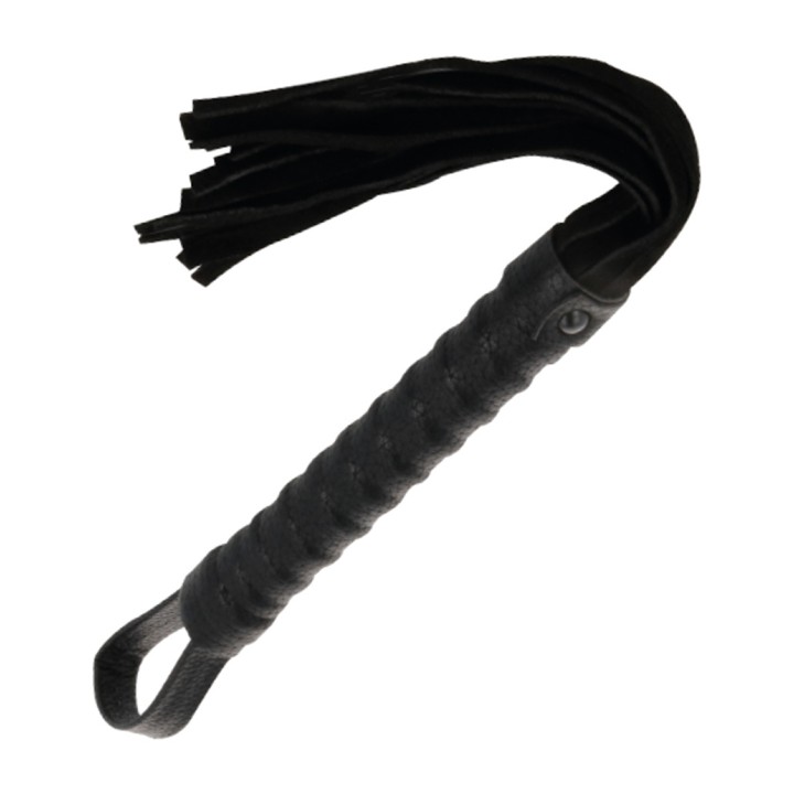 DARKNESS Bondage whip with leather handle D-221214