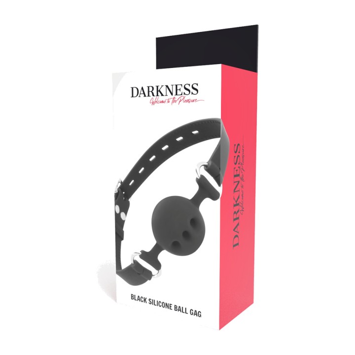 DARKNESS Morda respirável de silicone D-221199