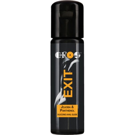 lubrificante anal de silicone com jojoba e pantenol exit 100 ml