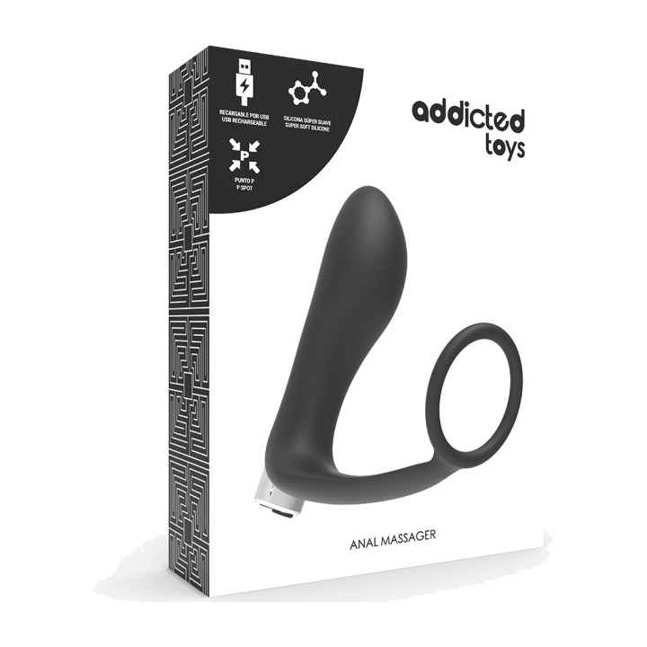 ADDICTED TOYS Vibrator prostatic recarregabil model 1 27867