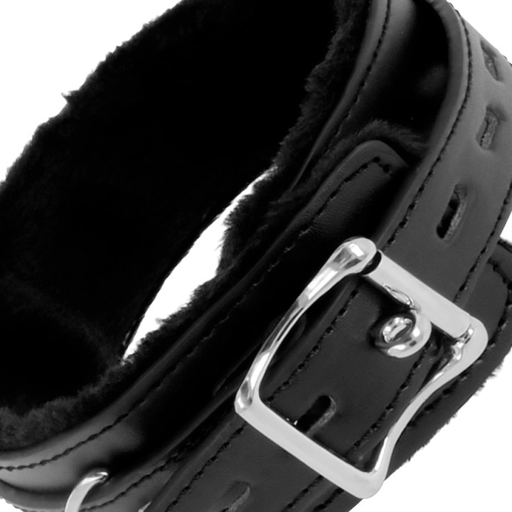DARKNESS Bequemer Sitzgurt aus Leder mit Kette D-221152