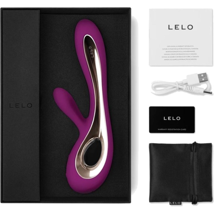 LELO Vibrátor so štětcom SORAYA-2 D-221240VAR