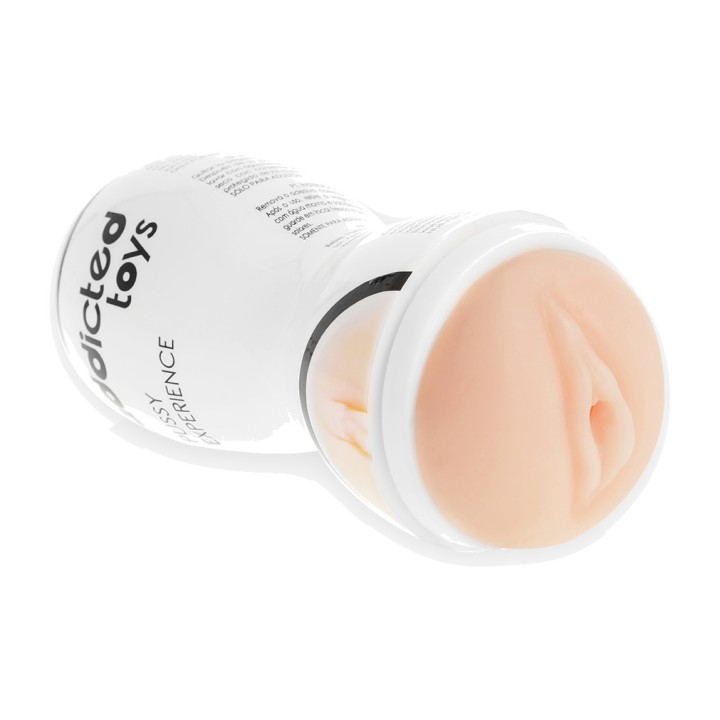 ADDICTED TOYS Male masturbator in a can with vaginal