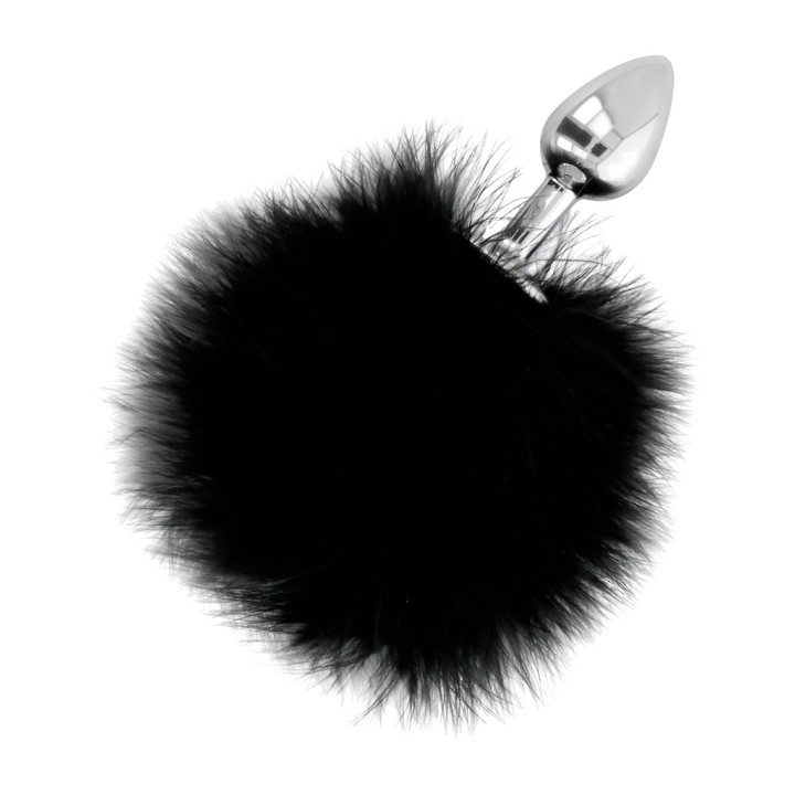DARKNESS Plug anal avec queue de lapin EXTRA-FEEL 7 CM