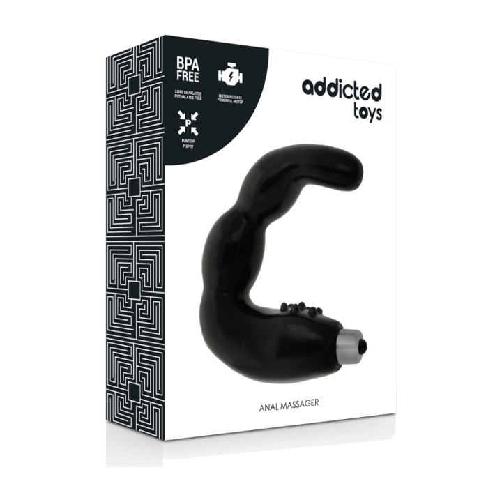 ADDICTED TOYS Massatger prostàtic amb vibració D-220160