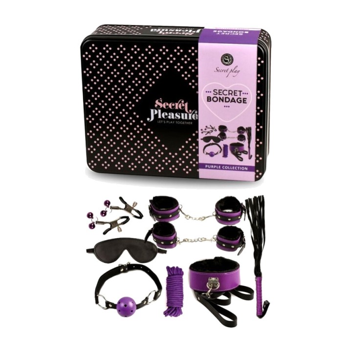 SECRETPLAY Set BDSM de 8 peces PCS D-218575VAR