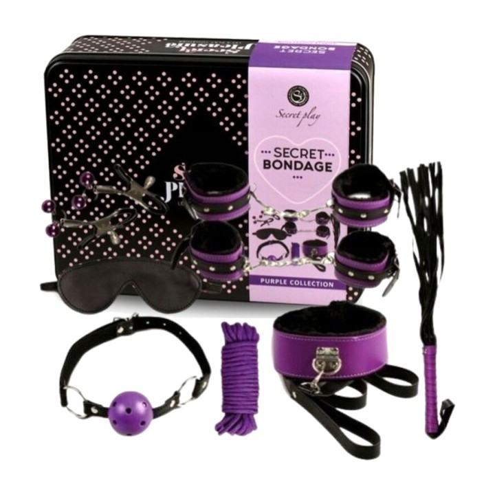 SECRETPLAY Set BDSM da 8 pezzi PCS D-218575VAR