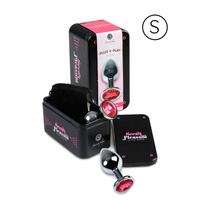 SECRETPLAY Aluminum anal plug 7 CM D-212416VAR