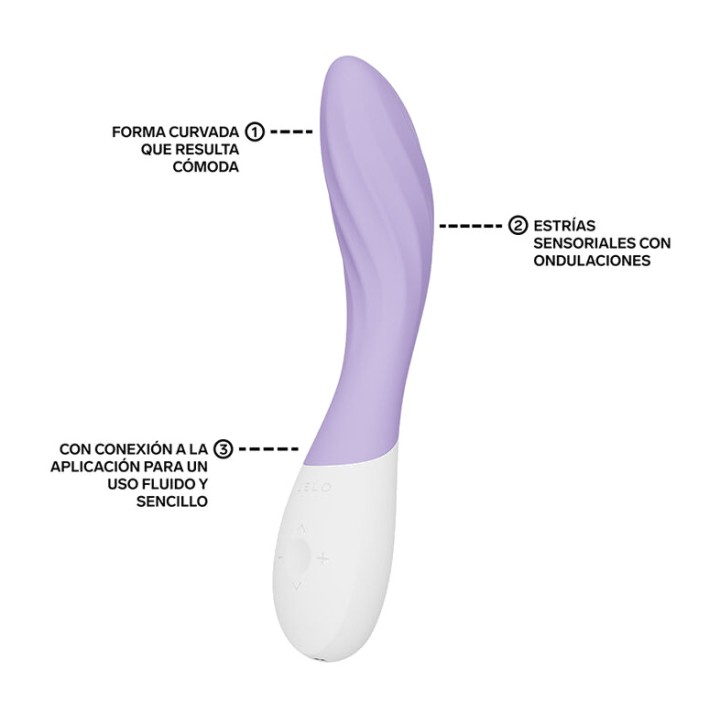 LELO Rechargeable G-Spot Vibrator with App Control MONA