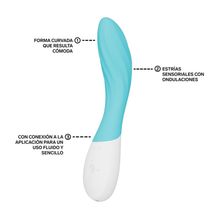 LELO Rechargeable G-Spot Vibrator with App Control MONA