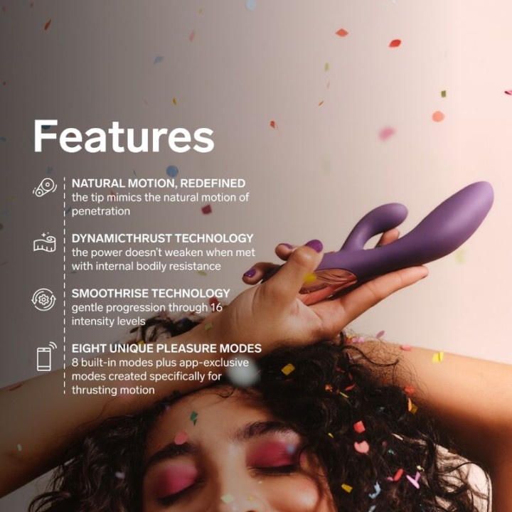 LELO Vibrador rabbit amb empell INA THRUST D-246219VAR