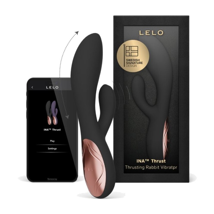 LELO Vibratör med konjak och stöt Funktion INA THRUST