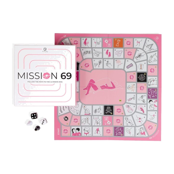 SECRETPLAY Erotisk bordspil for par MISSION 69 D-245708