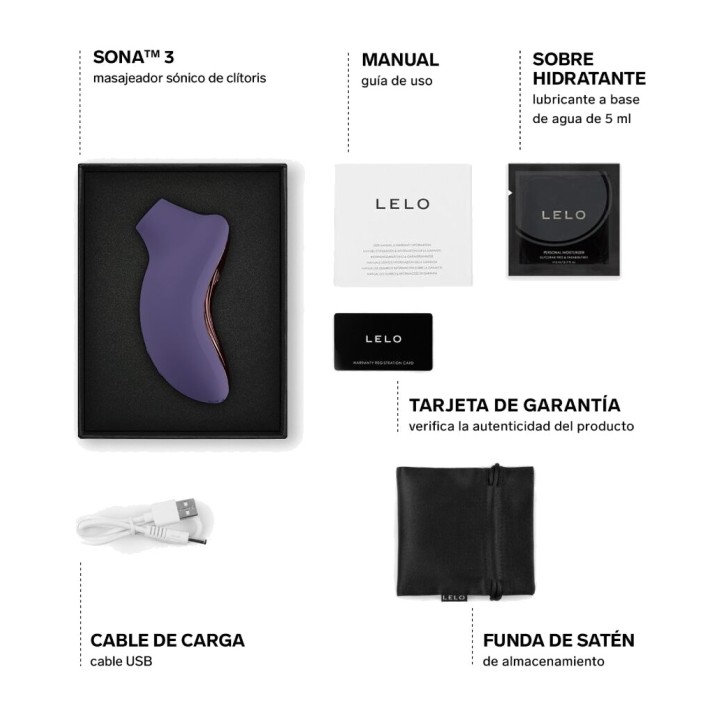 LELO Sonic masér clitorisa SONA 3 D-245057VAR