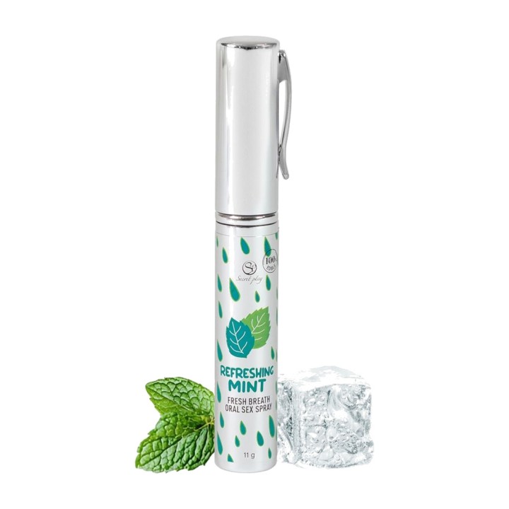 SECRETPLAY Spray för munnsugande, mentolrefrescande smak