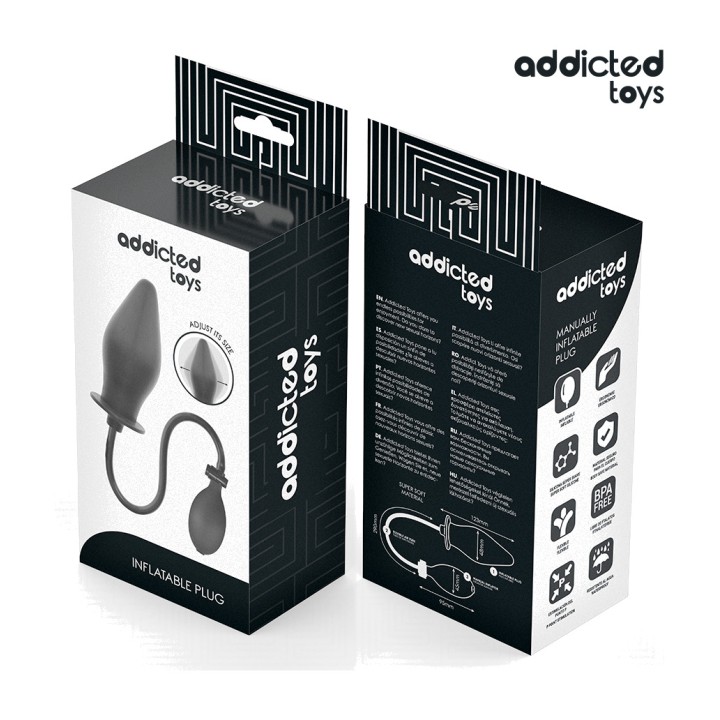 ADDICTED TOYS Inflatabilní analní plug model 2 D-244833