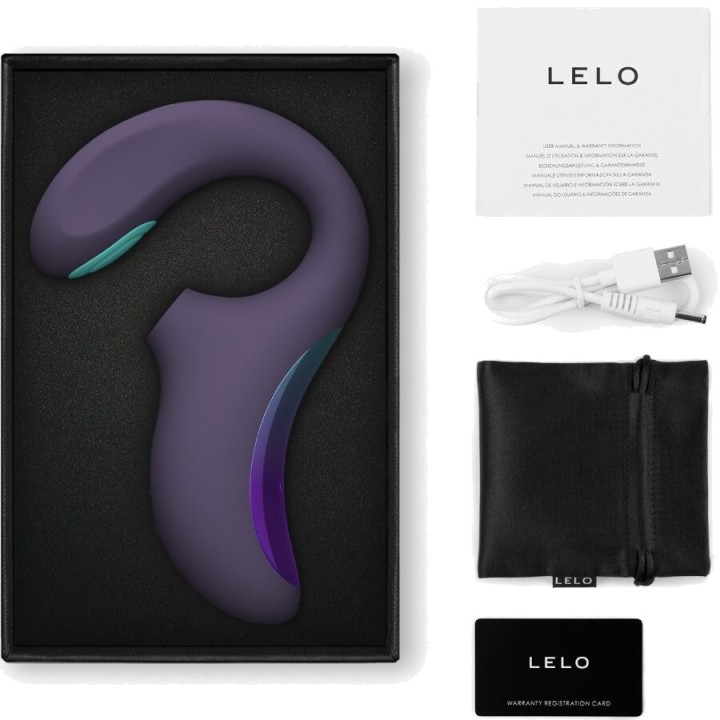 LELO Vibrátor na bod G ENIGMA-DOUBLE SONIC D-244658VAR
