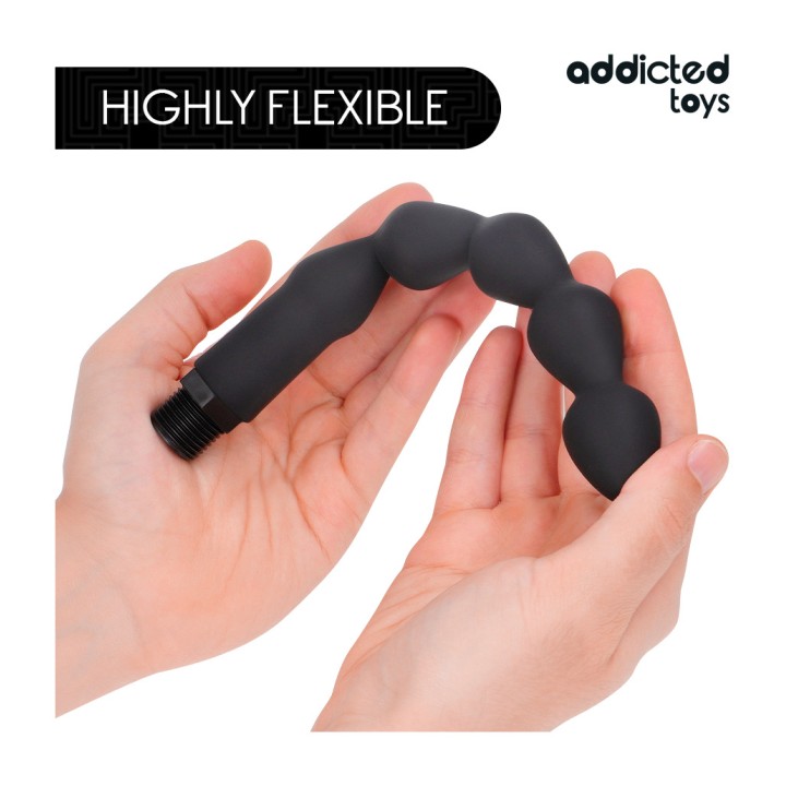 ADDICTED TOYS Limpa-anal com adaptador universal modelo 6