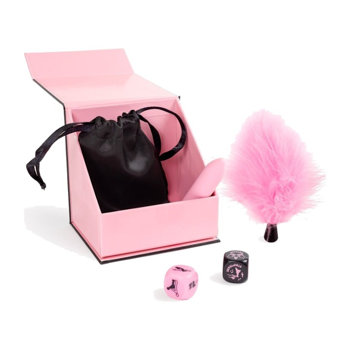 SECRETPLAY Pleasure box for couples with bullet vibrator and