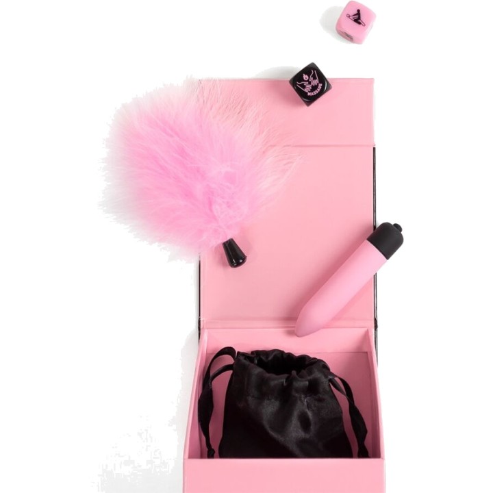SECRETPLAY Pleasure box for couples with bullet vibrator and
