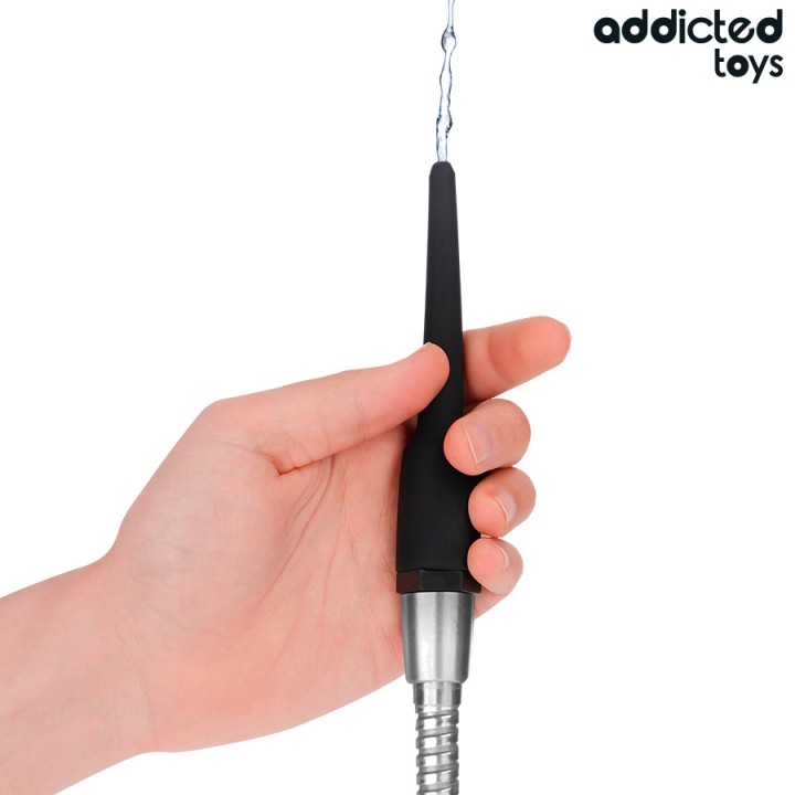 ADDICTED TOYS Limpa-anal com adaptador universal modelo 1
