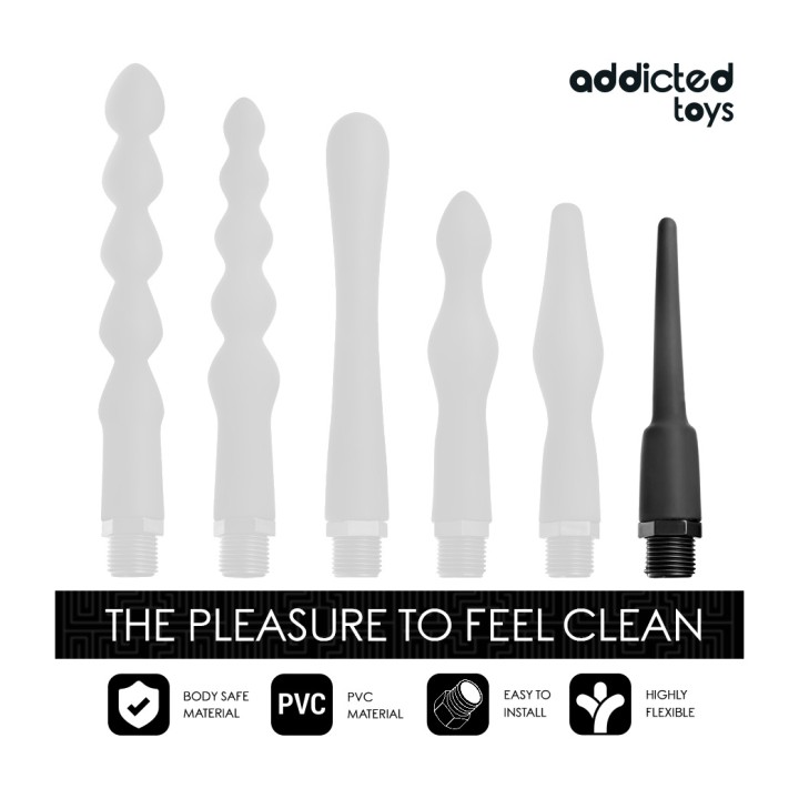ADDICTED TOYS Analcleaner met universieel adapter model 1