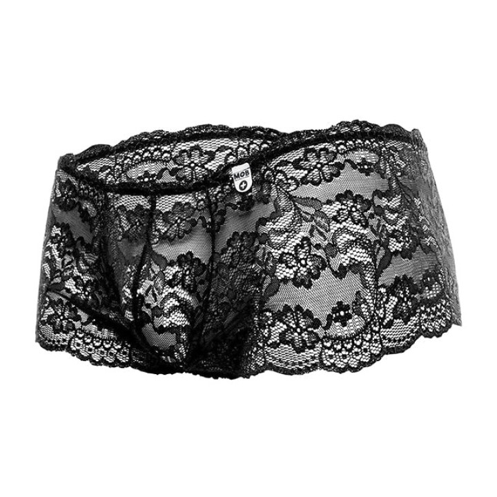 MOB EROTICWEAR Mandysæt i kantbinding for mænd 52603