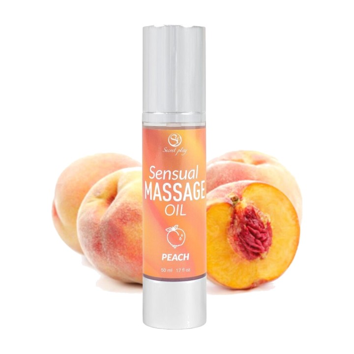 SECRETPLAY Óleo sabor pêssego para massagem D-244007