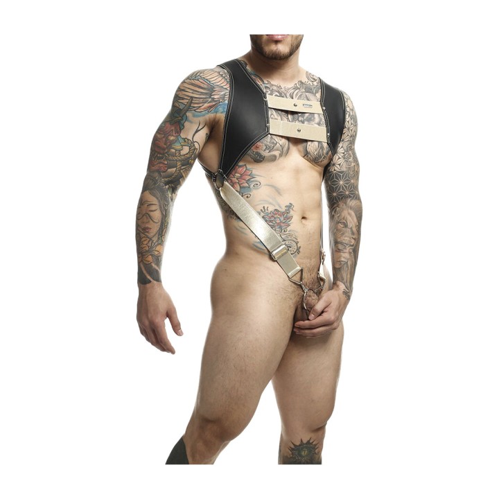 MOB EROTICWEAR Pensgarn med ring för penis DNGEON-52520