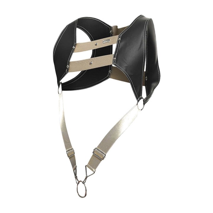 MOB EROTICWEAR Páska s kruhem pro penis DNGEON-52520