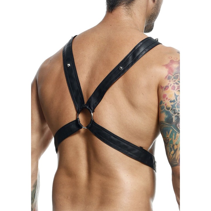 MOB EROTICWEAR Férfi átkeresztülő lánc csíko DNGEON-52504