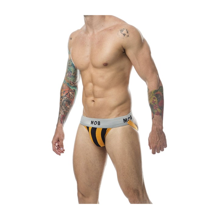 MOB EROTICWEAR Klassischer Streifen-Unterhose für Männer