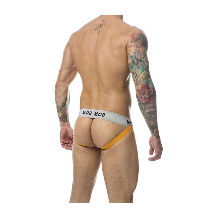 MOB EROTICWEAR Jockstrap classique rayé pour homme STRIPE