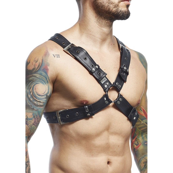 MOB EROTICWEAR Páska safety belt pro muže DNGEON-X D-243409